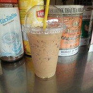 เมนูของร้าน กาแฟสดหน้าวัดรวก