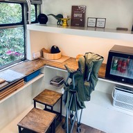 Project bus cafe art