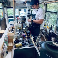 Project bus cafe art