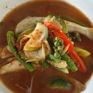เมนูของร้าน ครัวในสวน อ่างเก็บน้ำบางพระ