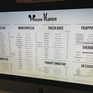 เมนู Mouse Rabbit