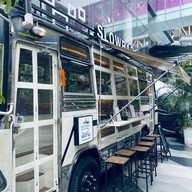 Project bus cafe art