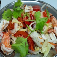 ข้าวคลุกกะปิป้ายแดง