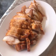 เมนูของร้าน หมูทอดหอการค้า -