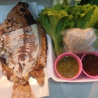 เจี๊ยบกุ้งเผา..เมี่ยงปลาเผา