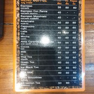เมนู Akha Coffee Roaster