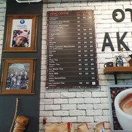 เมนู Akha Coffee Roaster