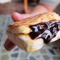 เมนูของร้าน ปังปิ้งเตาถ่านน้องกัน