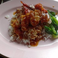 เมนูของร้าน ราชาเป็ดย่าง ท่าข้าม