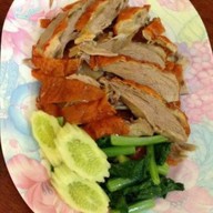เมนูของร้าน ราชาเป็ดย่าง ท่าข้าม