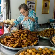 บรรยากาศ ป้าแมวชวนชิมกล้วยแขก