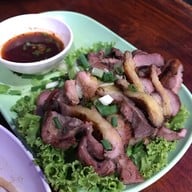 เมนูของร้าน แซ่บ แซ่บ Kanchanaburi