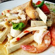 เมนูของร้าน จานใหญ่ บ้านหม้อ