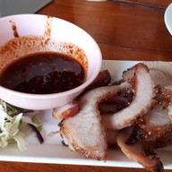 เมนูของร้าน ลาบเป็ด ป.4 ซอยโรงปูน พระราม 9