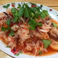 เมนูของร้าน ส้มตำ ยำเบรคแตก , แซลมอนซาซิมิ By. เมย์เม่ สาขา1