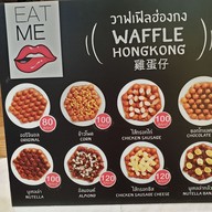 เมนู Waffle Hongkong