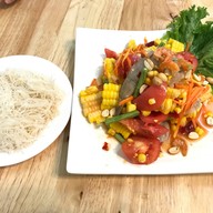 เมนูของร้าน ครัว ส้มตำรสมือแม่
