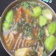 เมนูของร้าน บ้านไม้ริมน้ำ