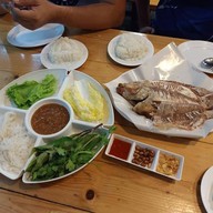 อ้วนผอม เมี่ยงปลาเผา ท่าน้ำนนทบุรี