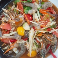 เมนูของร้าน ส้มตำเจ๊ไก่อุดร วังน้อย