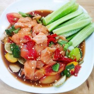 เมนูของร้าน ส้มตำเจ๊ไก่อุดร วังน้อย