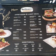 เมนู Bellinee's Bake & Brew สวนนงนุช