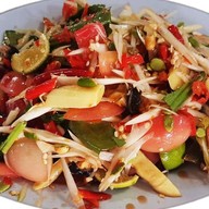 เมนูของร้าน ส้มตำเจ๊ไก่อุดร วังน้อย