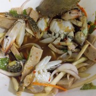 เมนูของร้าน ร้านยำเปรี้ยวปากรัชดา