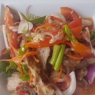 เมนูของร้าน บ้านแซ่บ
