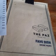 เมนู FAVE' DISH by The Paz Khao Yai