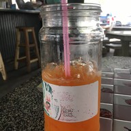 เมนูของร้าน ร้านน้ำส้มป้าน้อง สวนสุขภาพ