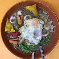 เมนูของร้าน กวง ราดหน้ายอดผัก