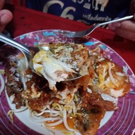 เมนูของร้าน หอยทอด หน้าร้านเซ่งหมง