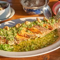 เมนูของร้าน ท่าน้ำขวัญ กุ้งเผา ริเวอร์วิว