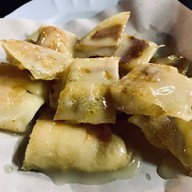 เมนูของร้าน โรตี หน้าโวค สี่แยกมนุษย์โบราณ