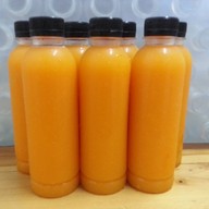 เมนูของร้าน น้ำส้มโชกุนคั้นสด 100%