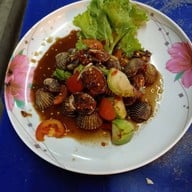 เมนูของร้าน ร้านสารพัดตำเมี่ยงปลาเผาไทนคร ศรีสงคราม