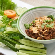 เมนูของร้าน ข้าวซอยน้ำเงี้ยวคุณติงน้อย บางเตย