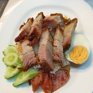 เมนูของร้าน ดีเจริญข้าวมันไก่ ตลาดโพธิ์สุวรรณ