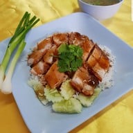 เมนูของร้าน เฮียกวง ข้าวไก่อบ