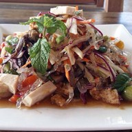 เมนูของร้าน บ้านสวน ขนมจีน - ตำแคปหมู