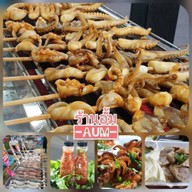 หมึกย่าง อีเจ๊ย่างหมึก ตลาดนัด Awake