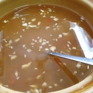 เมนูของร้าน ขาหมูเมืองทอง