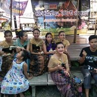 บรรยากาศ ตลาดริมน้ำ ลำลูกกา