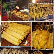 ไข่นุ้ยปลาหมึกย่าง ตลาดมีนบุรี