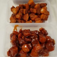 Bkหมูสามชั้นคั่วเค็ม&หวาน