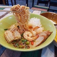 ก๋วยเตี๋ยวหมูต้มยำตำลึงนายเอก อยุธยา อยู่ใน ปตท. สายเอเซีย ฝั่งขาขึ้น กม.25.5