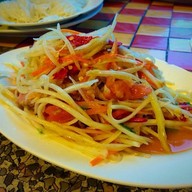 เมนูของร้าน ป.ปลาเผา บางแสน