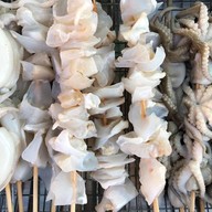 เมนู เจ้การหมึกย่างเป่าปาก  By.สวยขายหมึก สมุทรปราการ