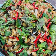 เมนูของร้าน ข้าวแกงแฟลตตำรวจ (มหาชัย)